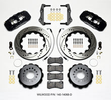 Cargar imagen en el visor de la galería, Wilwood AERO4 Rear Kit 14.25in Drilled 2014-Up Challenger w/Lines
