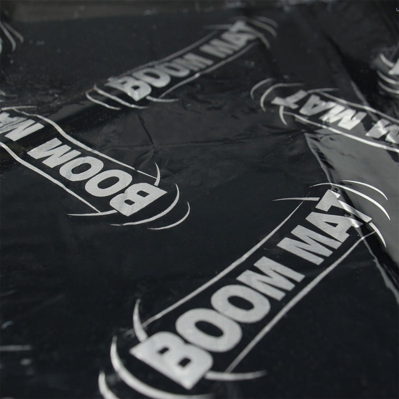 Material de amortiguación DEI Boom Mat - 12 pulg. x 12-1/2 pulg. (2 mm) - 2,1 pies cuadrados - 2 hojas