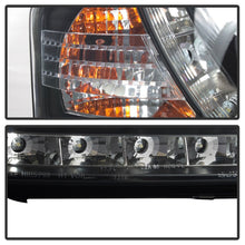 Load image into Gallery viewer, Spyder Audi A6 02-04 Projector Headlights Halogen Model Only - DRL Black PRO-YD-ADA601-DRL-BK