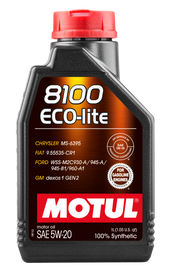 Motul 1L Synthetic Engine Oil 8100 5W20 ECO-LITE
