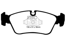 Cargar imagen en el visor de la galería, EBC 99-02 BMW Z3 2.5 Pastillas de freno delanteras Yellowstuff
