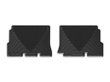 Cargar imagen en el visor de la galería, WeatherTech 2014+ Jeep Wrangler Rear Rubber Mats - Black
