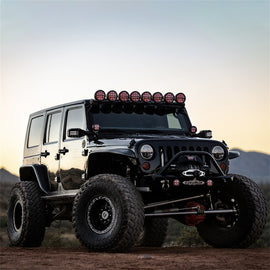 Cubiertas de luz Rigid Industries 360-Series de 6 pulgadas - Negro (par)
