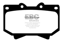 Cargar imagen en el visor de la galería, EBC 98-07 Lexus LX470 4.7 Ultimax2 Front Brake Pads