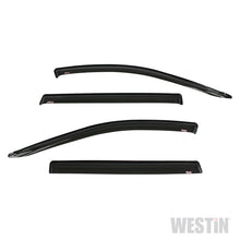 Cargar imagen en el visor de la galería, Westin 2013-2018 Nissan Pathfinder Wade Slim Wind Deflector 4pc - Smoke