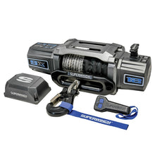 Cargar imagen en el visor de la galería, Superwinch 12000 LBS 12V DC 3/8in x 80ft Synthetic Rope SX 12000SR Winch - Graphite