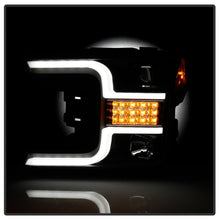Cargar imagen en el visor de la galería, Spyder 18-19 Ford F-150 Proj Headlights - Halogen Model - LED Seq Turn - Blk PRO-YD-FF15018-LBSEQ-BK