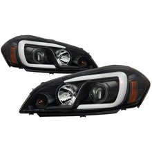 Cargar imagen en el visor de la galería, Spyder 06-13 Chevy Impala / 06-07 Chevy Monte Carlo Projector Headlights - Light Bar - Black