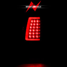 Cargar imagen en el visor de la galería, ANZO 1999-2002 Chevy Silverado 1500 luces traseras LED estilo tablón negro con lente ahumada