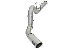 Cargar imagen en el visor de la galería, aFe ATLAS Sistema de escape de acero de alumbre con respaldo DPF de 5 pulgadas con punta pulida 2017 Ford Diesel Trucks V8-6.7L (td)
