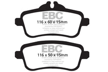 Cargar imagen en el visor de la galería, EBC 13-16 Mercedes-Benz GL350 3.0 TD Ultimax2 Rear Brake Pads