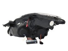 Cargar imagen en el visor de la galería, ANZO 2008-2009 Nissan Altima (2 Door ONLY) Projector Headlights w/ Halo Black (CCFL)