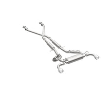 Cargar imagen en el visor de la galería, MagnaFlow Cat-Back 09-17 Nissan 370Z V6 3.7L Street Series SS 2.25in Dual Split Rear Exit Exhaust