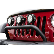 Cargar imagen en el visor de la galería, Westin 2007-2016 Jeep Wrangler/Wrangler Unlimited MAX Tray Bull Bar/Light Bar - Black Wrinkle