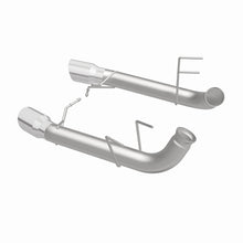 Cargar imagen en el visor de la galería, MagnaFlow 13 Ford Mustang Dual Split Rear Exit Stainless Axle-Back Cat Back Exhaust (Competition)