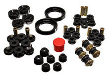 Cargar imagen en el visor de la galería, Energy Suspensión 90-93 Honda Accord/Odyssey Juego de bujes maestros Hyper-Flex negros