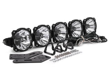 Cargar imagen en el visor de la galería, KC HiLiTES Polaris RZR 32in. Pro6 Gravity LED 5-Light 100w Combo Beam Overhead Light Bar System