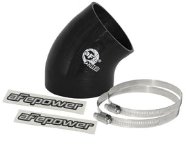 Kit de piezas de repuesto aFe MagnumFORCE Cold Air Int Sys (4-3,5 pulgadas de diámetro interior x 40 grados) Acoplador reductor de codo - Negro