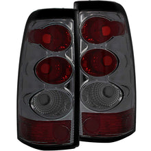Cargar imagen en el visor de la galería, ANZO 2003-2006 Chevrolet Silverado 1500 luces traseras ahumadas