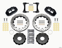 Cargar imagen en el visor de la galería, Wilwood Narrow Superlite 4R Front Hat Kit 12.88in Drill 2007-Up Jeep Wrangler