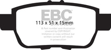Cargar imagen en el visor de la galería, EBC 05-14 Honda Ridgeline 3.5 Greenstuff Rear Brake Pads