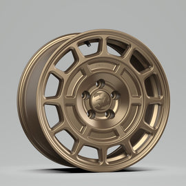 quince52 Metrix MX 17x8 5x100 38 mm ET 73,1 mm Rueda de bronce con orificio central