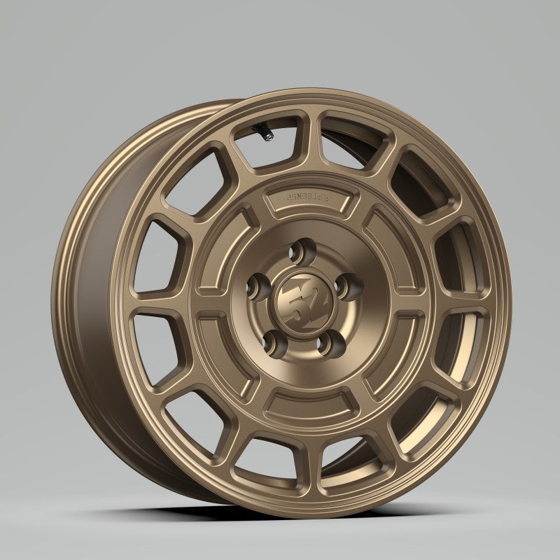 quince52 Metrix MX 17x8 5x114.3 38mm ET 73.1mm Rueda de bronce con orificio central
