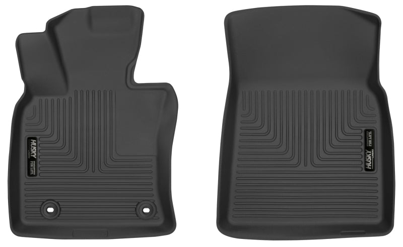 Husky Liners 2018 Toyota Camry Revestimientos de piso delantero negros