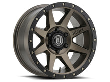 Cargar imagen en el visor de la galería, ICON Rebound 18x9 5x5 -12mm Offset 4.5in BS Rueda de bronce con diámetro de 71.5mm