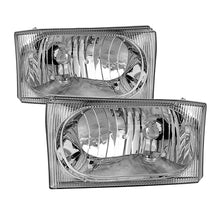 Cargar imagen en el visor de la galería, Xtune Ford F250 F350 F450 Superduty Excursion 99-04 OEM Style Headlights Chrome HD-JH-FF25099-OE-C
