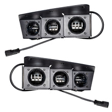 Cargar imagen en el visor de la galería, ORACLE Lighting 21-22 Ford Bronco Triple LED Fog Light Kit for Steel Bumper - White SEE WARRANTY