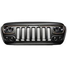 Cargar imagen en el visor de la galería, Oracle VECTOR Series Full LED Grille - Jeep Wrangler JL/JT - NA SEE WARRANTY