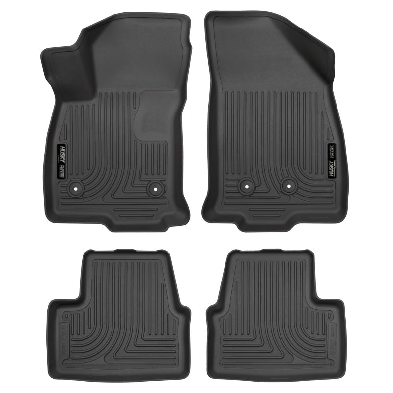 Husky Liners 2016 Chevrolet Volt WeatherBeater Combo Revestimientos de piso negros