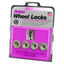 Load image into Gallery viewer, McGard Wheel Lock Nut Set - 4pk. (Under Hub Cap / Cone Seat) M12X1.25 / 19mm &amp; 21mm Hex / .775in. L