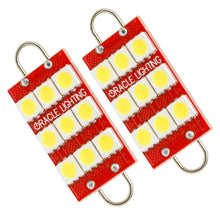 Cargar imagen en el visor de la galería, Oracle 44MM 6 LED 3 Chip - Loop Festoon Bulbs (Pair) - White SEE WARRANTY