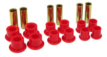 Cargar imagen en el visor de la galería, Prothane 97-04 Ford F150/250 2/4wd Rear Leaf Spring Bushings - Red