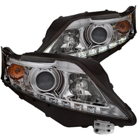 ANZO 2010-2012 Lexus Rx350 Faros delanteros con barra en U cromada