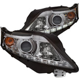 ANZO 2010-2012 Lexus Rx350 Faros delanteros con barra en U cromada