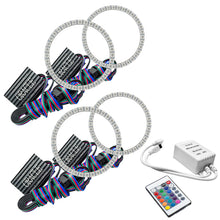Cargar imagen en el visor de la galería, Oracle Nissan 370 Z 09-20 Dual Halo Kit - ColorSHIFT w/ Simple Controller SEE WARRANTY