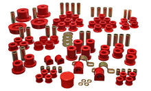 Cargar imagen en el visor de la galería, Energy Suspension 90-97 Mazda Miata Red Hyper-Flex Master Bushing Set