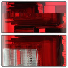 Cargar imagen en el visor de la galería, Spyder Ford F150 2015-2017 Light Bar LED Tail Lights - Red Clear ALT-YD-FF15015-LBLED-RC
