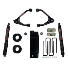 Cargar imagen en el visor de la galería, Skyjacker 2007-2013 GM 1500 4WD 3.5-4in UCA Lift Kit w/Rear Black Max B8500 Shocks