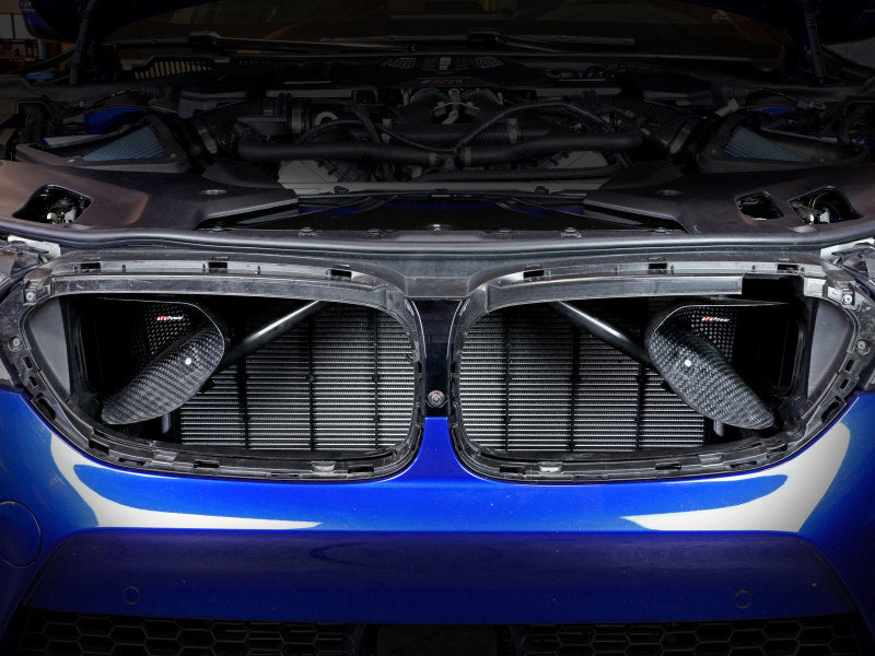 Toma de aire dinámica de fibra de carbono aFe Momentum Black Series - BMW M5 (F90) 18-19