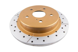 DBA 18-20 Toyota Camry (con freno de estacionamiento electrónico) Rotor trasero perforado y ranurado Street Series
