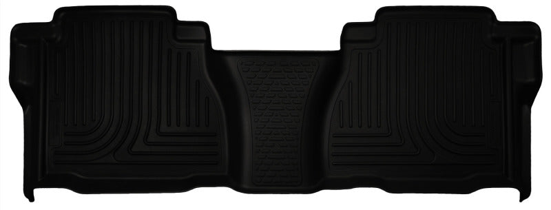 Husky Liners 07-13 Toyota Tundra Crew Cab / Ext Cab WeatherBeater Revestimientos de piso para segundo asiento negro