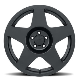 quince52 Tarmac 18x8.5 5x112 45mm ET 66.56mm Rueda negra de asfalto con orificio central