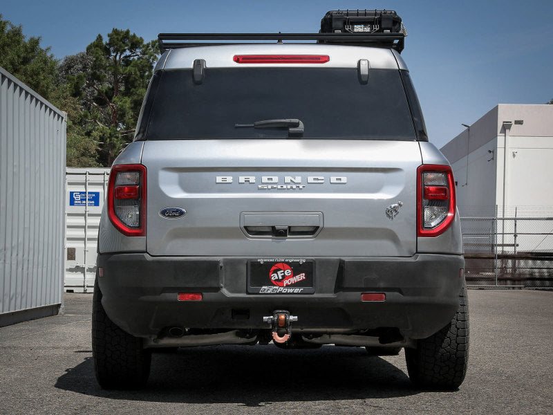 aFe Ford Bronco Sport 21-22 L3-1.5L (t)/L4-2.0L (t) Sistema de escape Vulcan Hi-Tuck con eje trasero