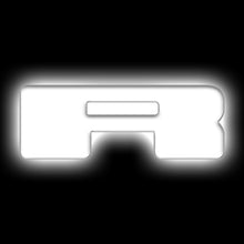 Cargar imagen en el visor de la galería, ORACLE Lighting Universal Illuminated LED Letter Badges - Matte Wht Surface Finish - R SEE WARRANTY