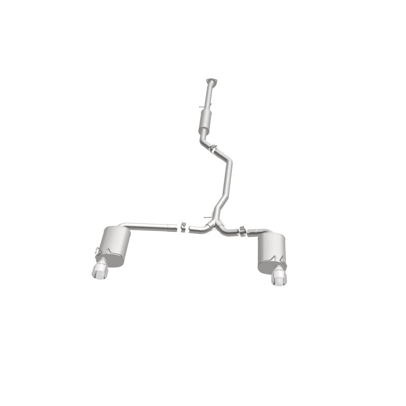 MagnaFlow Sys C/B 2015 Honda Accord 3.5L V6 2.5in SS Doble Parte Trasera Pulida Punta 4.5