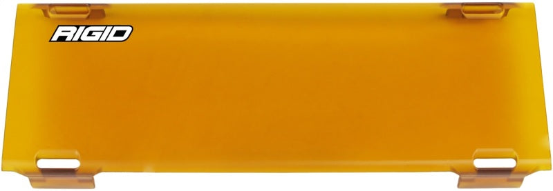 Cubierta de luz Rigid Industries Serie E de 10 pulgadas - Amarillo - Moldura de 4 y 6 pulgadas